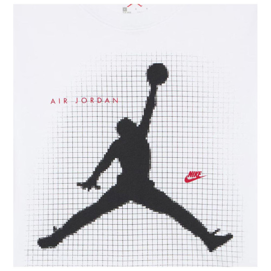 Jordan Παιδική κοντομάνικη μπλούζα Jumpman Grid Blur T-Shirt